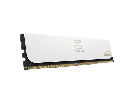  ОЗУ TEAMGROUP T-Create Expert 64GB (CTCWD564G6000HC34BDC01) (2x32GB) DDR5 6000MHz CL34 (34-44-44-84) 1.35V / White 