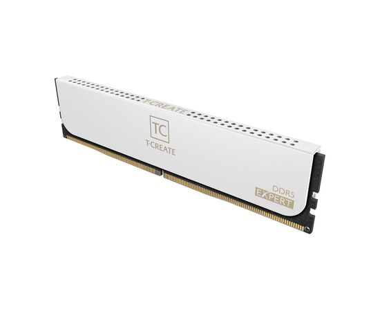  ОЗУ TEAMGROUP T-Create Expert 64GB (CTCWD564G6000HC34BDC01) (2x32GB) DDR5 6000MHz CL34 (34-44-44-84) 1.35V / White 