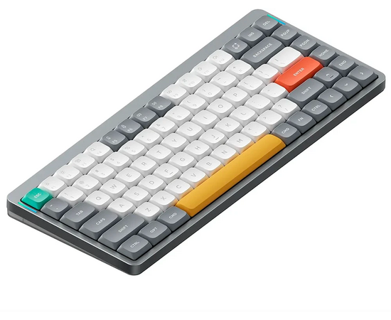  Клавиатура Nuphy Air75 v2 (AIR75v2-LG-2) Lunar Gray RGB Blue Switch 