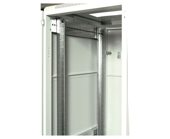  Шкаф коммутационный ЦМО ШТК-М-18.6.6-4ААА напольный 18U 600x600мм пер.дв.перфор. серый 