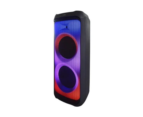  Портативная акустическая система   с  двумя микрофонами Perfeo  “Power Box 120 Flame” 